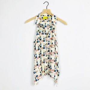 Lipstick Button Down - Anthropologie - sz 2💄💋